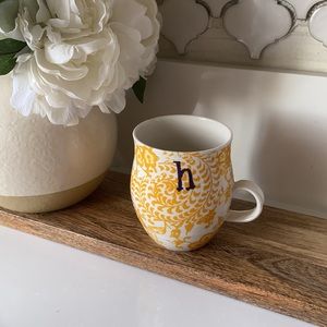 ❤️… Anthropologie Monogram Coffee Mug